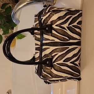 Zebra print meduim size handbag